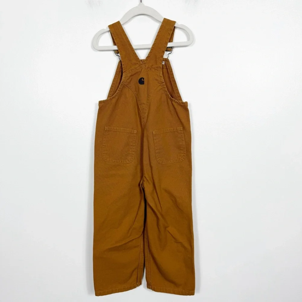 Carhartt kids’ canvas bib cotton overall size 3T